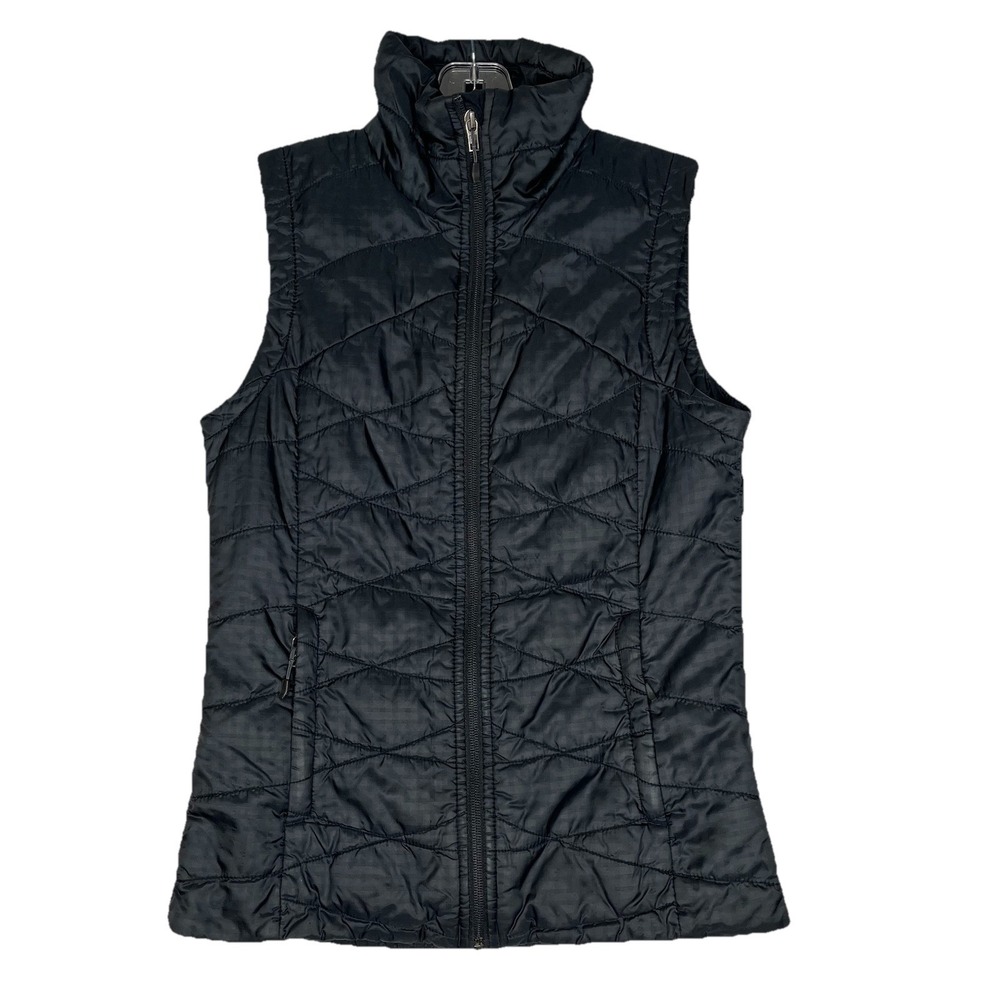 Columbia Black Omni-Heat Thermal Reflective Vest Puffer XS Woman's Outdoor